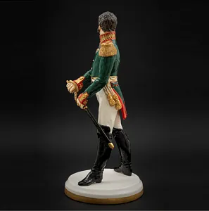 Коллекционная Авторская Статуэтка «Генералы Отечественной Войны 1812 года - Неверовский Д.П.», фарфор, Россия. 