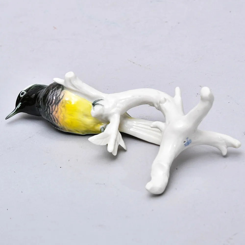 Птица - Статуэтка «Горихвостка», Фарфор Карл Энс / Karl Ens  Германия, 50-е годы ХХ века.