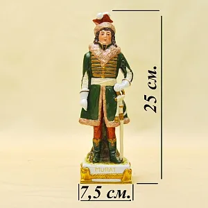 Статуэтка «MURAT» серия «Маршалы Армии Наполеона» Фарфор Scheibe - Alsbach.