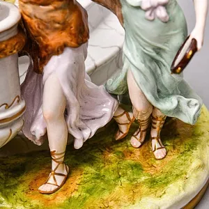 Редкость! Коллекционная Фарфоровая статуэтка «ТРИУМФ», Scheibe-Alsbach Германия, 1962 - 1972 годы. 