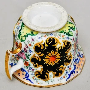 Антикварная Коллекционная Чайная пара, Фарфор Германия, конец XIX - начало XX веков.