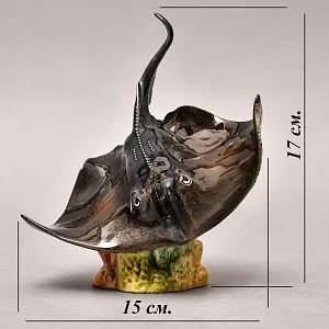 Коллекционная Фарфоровая статуэтка «Рыба - СКАТ», Goebel Германия, вторая половина ХХ века.