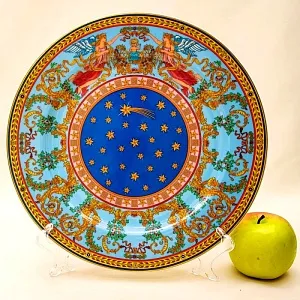 Коллекционная Тарелка - Блюдо «РОЖДЕНИЕ» Фарфор, VERSACE, Rosenthal Германия -1997 год.