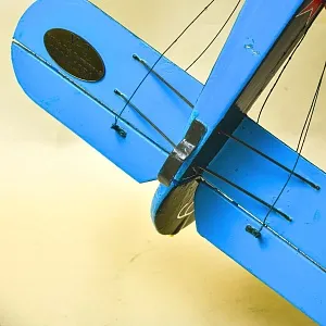 Винтажная Большая Деревянная Модель Самолёта «У-2 или По-2», СССР вторая половина ХХ века.