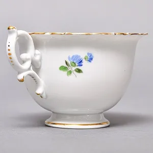 Чайный набор «Мейсенский букет» на 6 персон, Фарфор MEISSEN Германия, 1924 - 1934 годы. 