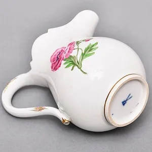 Фарфоровый Молочник - Сливочник «MEISSEN Blumen», MEISSEN / МЕЙСЕН Германия. 