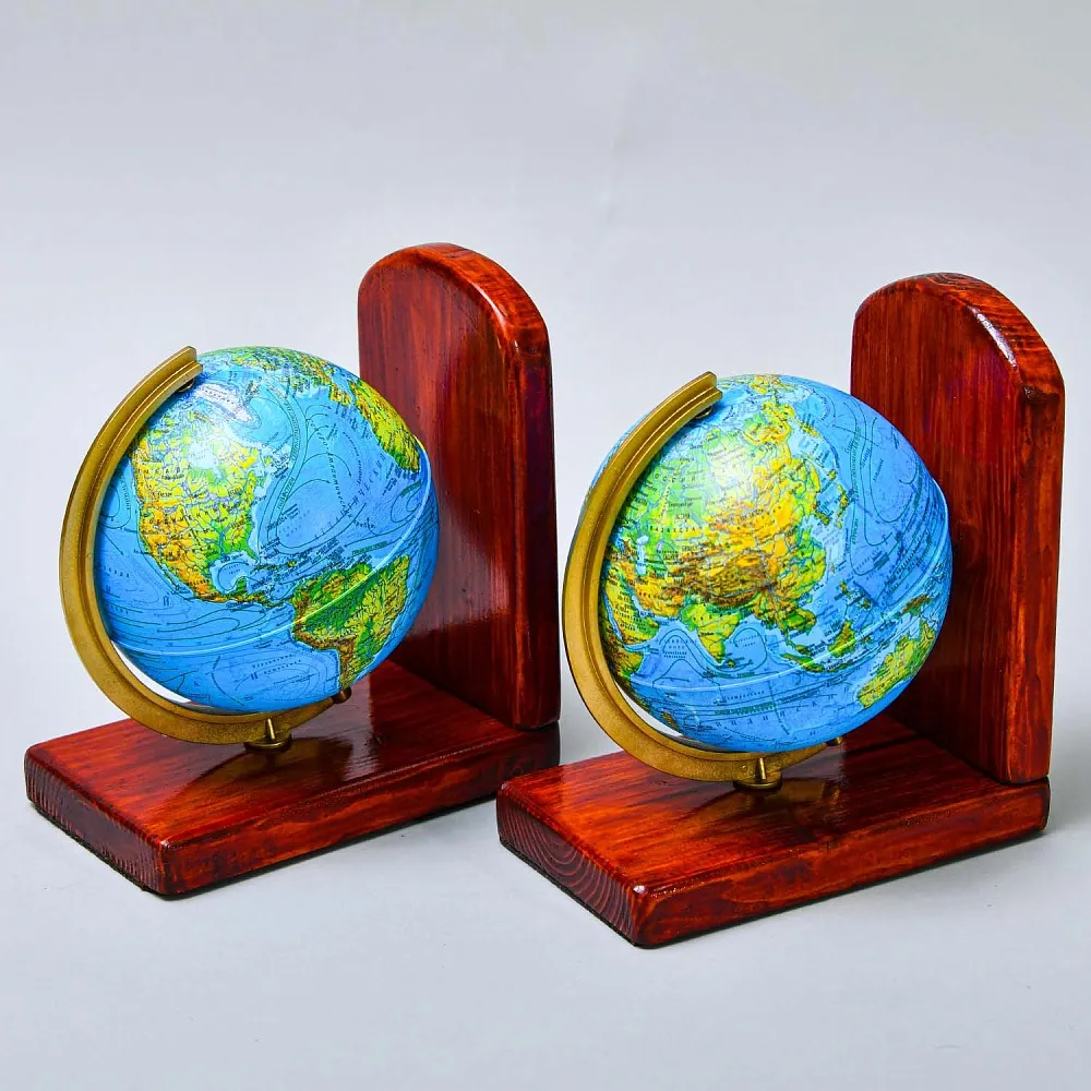 Букенды - Держатель - Ограничитель - Подставка для книг «Глобус», Россия.