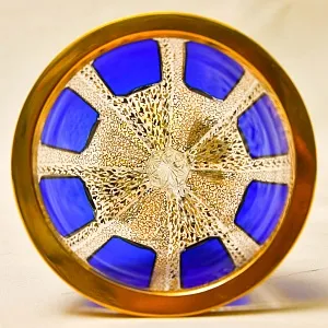 Креманка - Ваза - Орешница «Голубой Сапфир», ERNST WITTIG, Германия.