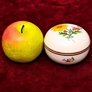 Коллекционная Фарфоровая Шкатулка - Бонбоньерка «КАЛЕНДУЛА», MEISSEN Германия.