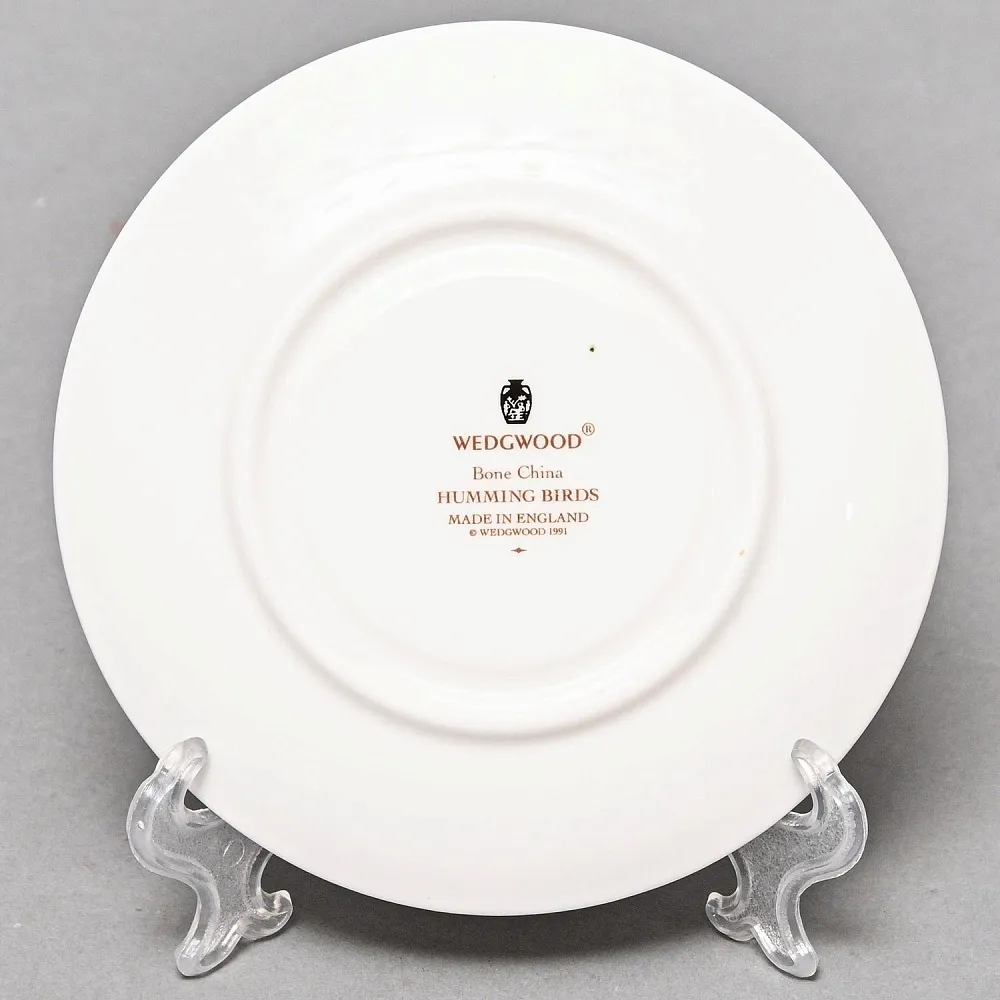 Коллекционная Фарфоровая кофейная пара «Колибри» Wedgwood Англия, 1991 год. 