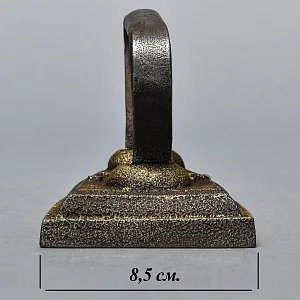 Антикварный Коллекционный Манжетный Чугунный Утюг Англия, конец ХIХ века.