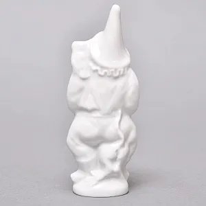 Коллекционная Фарфоровая статуэтка «Клоун с совой и обезьяной», MEISSEN /МЕЙСЕН Германия.