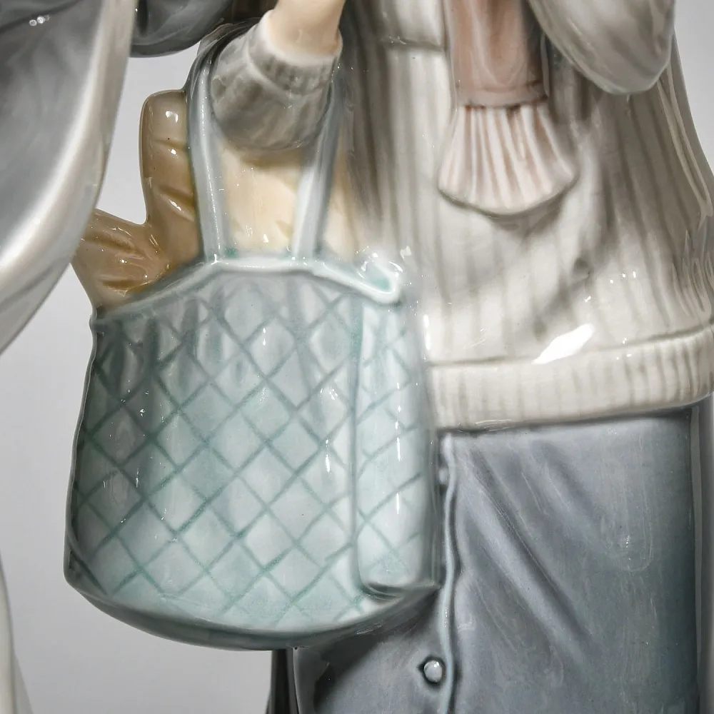  Коллекционная Фарфоровая статуэтка «Сплетницы», Lladro / Лядро Испания, 1978 - 1985 годы.