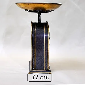 Редкость! Антикварные Механические Кухонные Весы, Металл/Фарфор, Rolf Matthaus, Германия -1908 год.