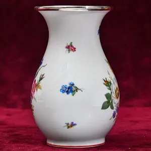 Классическая Фарфоровая Вазочка «Летний букет», Rosenthal Германия - 1946 год.