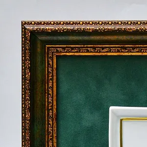 Панно - Картина - Фарфоровая Плакетка из коллекции «Кавалеристы ХIХ века», Германия.