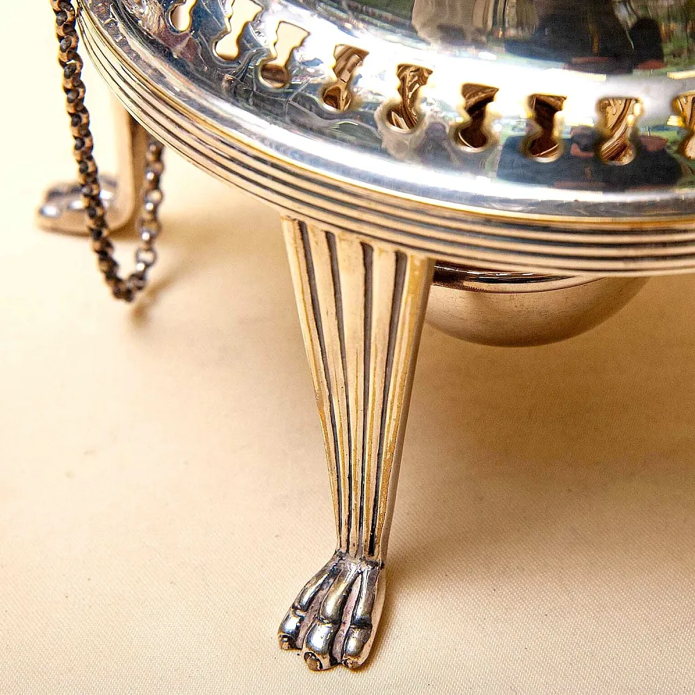 Бульотка - Чайник - Запарник, SHEFFIELD Англия Silverplate, начало ХХ века.