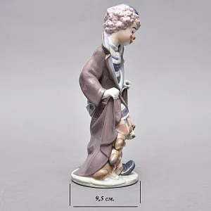 Коллекционная Фарфоровая статуэтка «Сюрприз - Клоун с собаками», Lladro Испания.