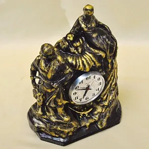 Чугунные Механические Настольные часы «Каменный Цветок», ЧЧЗ - МОЛНИЯ СССР-1967 год. 