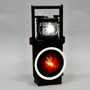 Большой Винтажный Железнодорожный Сигнальный Вагонный Фонарь, СССР.