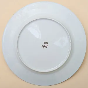 Коллекционная Тарелка «Летний Букет» Фарфор, Лимож (Limoges) Франция, середина ХХ века.