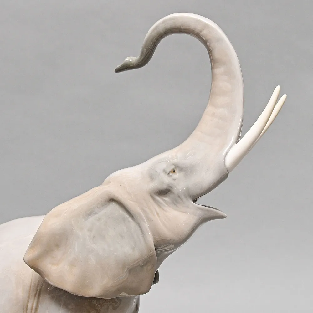Редкая Коллекционная Фарфоровая Статуэтка «Слоны - Семья», Lladro, Испания -1977 год.
