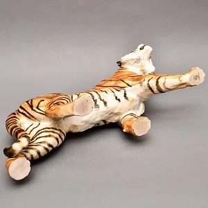 Редкость! Большая Фарфоровая статуэтка «Идущий ТИГР», Hutschenreuther Германия, 1955 - 1968 годы.