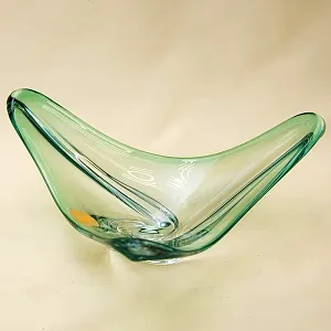 Ваза - Блюдо - Фруктовница Хрусталь VAL SAINT LAMBERT (Вал Сант Ламберт) Бельгия, конец 70-х гг.