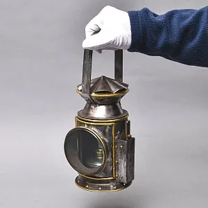 Редкость! Старинный Сигнальный Керосиновый Фонарь, C.EASTCATE & SON Ltd Англия -1944 год.