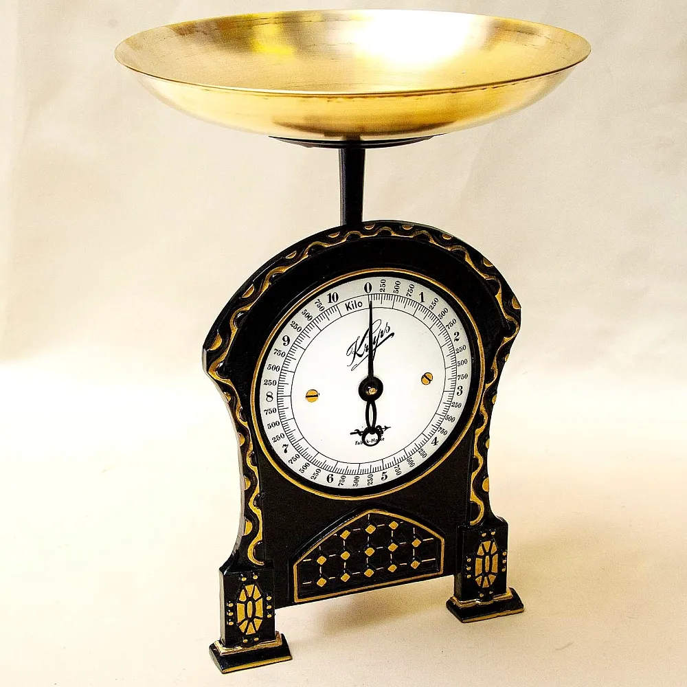 Кухонные Антикварные Механические Весы KRUPS Германия -1910 год.