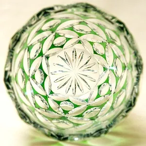 Коллекционая Хрустальная Ваза SPODE Crystal Германия 60-е годы. Н - 20 см.