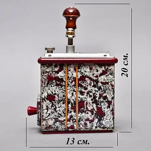 Винтажная Узкая Ручная Механическая Кофемолка «Мокка» Zassenhaus Германия.