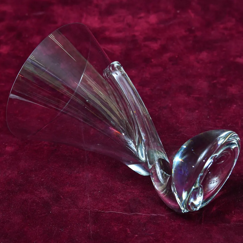 Редкость! Коллекционный Хрустальный Бокал для вина, VAL SAINT LAMBERT Бельгия.