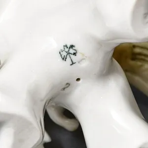 Птица - Фарфоровая статуэтка «Удод» Н -26 см., Карл Энс / Karl Ens Германия, 50-е гг. ХХ века.