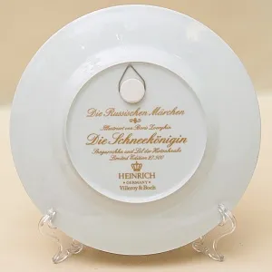 Коллекционная Тарелка «Русские Сказки» - «Снегурочка» Фарфор, Villeroy&Boch Германия -1990 год.