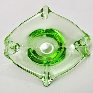 Хрустальная Вазочка - Орешница - Мелочевница «ЗАВИТОК», VAL SAINT LAMBERT Бельгия.