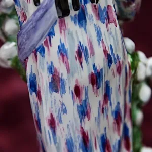 Редкость! Авторская Фарфоровая статуэтка «Узбечка с хлопком», ЛФЗ СССР 1955 год. 