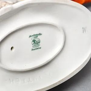 Коллекционная Фарфоровая статуэтка Птица - «Золотой Фазан», Hutschenreuther Германия, 60-е гг.