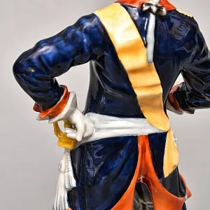 Коллекционная Фарфоровая статуэтка «Старый Фриц» - «Король Пруссии Фридрих II», Hutschenreuther Германия.