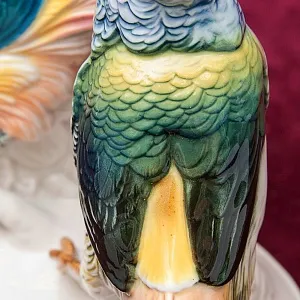 Фарфоровая статуэтка «Пара Птиц - Золотой Фазан», Карл Энс / Karl Ens,  Германия, 50-е гг.