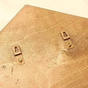 Большой Латунный Памятный Знак - Панно «XXVI Съезд КПСС» Латунь, СССР - 1981 год.