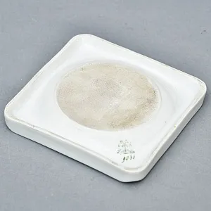 Антикварная Фарфоровая Пепельница «Охотничья собака», Kaestner Saxonia, Германия -20 гг. 