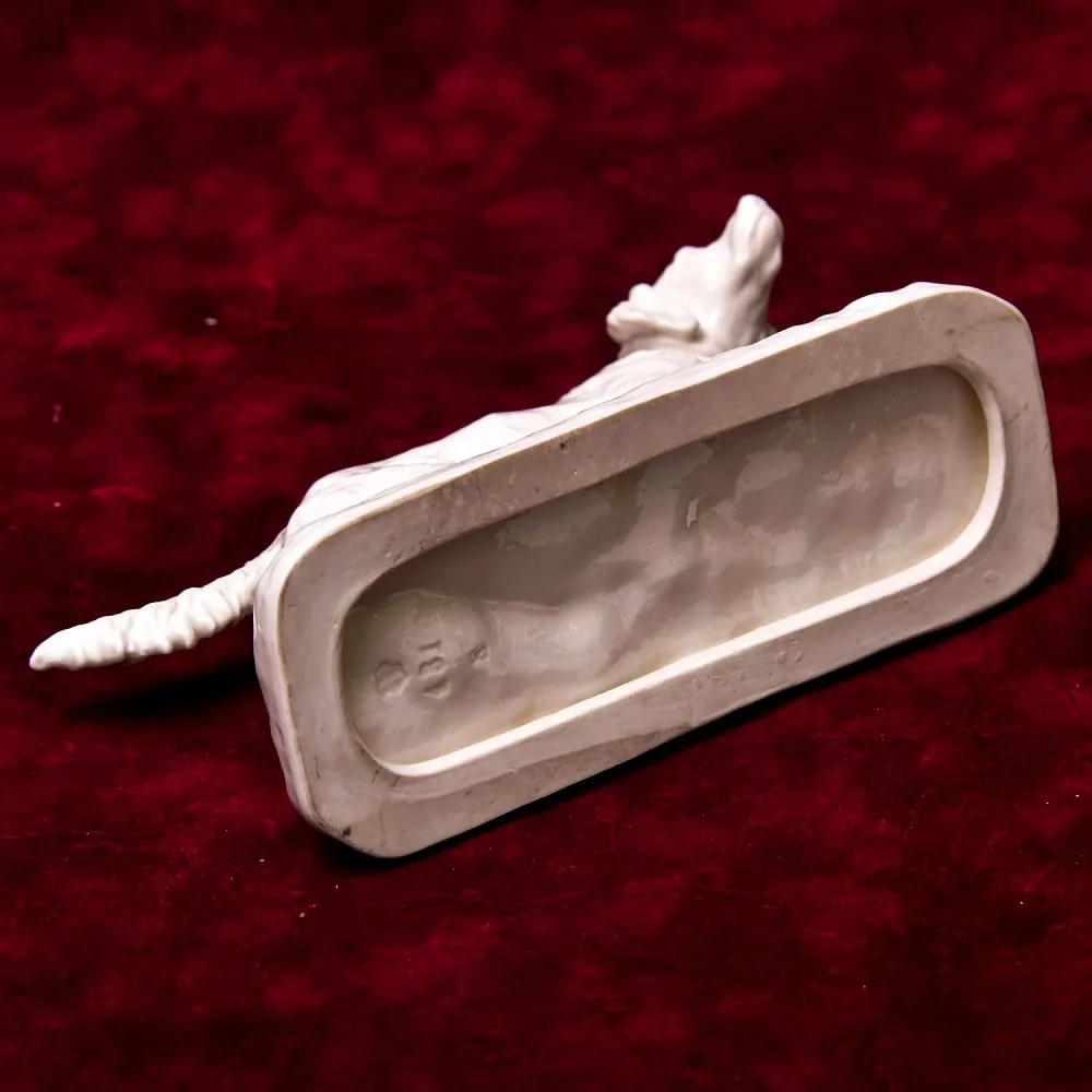 Антикварная Фарфоровая Статуэтка «Охотничья Собака - Сеттер», Nymphenburg, Германия первая половина ХХ века.