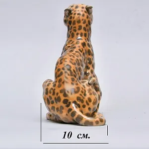 Коллекционная Фарфоровая статуэтка «ЯГУАР», Bing&Grøndahl Дания - середина ХХ века.