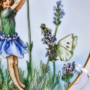 Коллекционная Тарелка «ФЕЯ ЛАВАНДЫ» Фарфор, Heinrich Villeroy&Boch Германия -80гг.