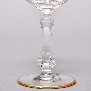 Коллекционный Бокал для Вина «Золотая Симфония», Хрусталь JOSEPHINENHUTTE, Германия. 