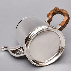 Винтажный Металлический Кофейник - Чайник на 1 л. Silverplated, Boulenger Франция, 50-е гг. 