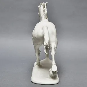 Редкость! Бисквитный Фарфор - Большая Статуэтка «Бегущий конь», ROSENTHAL Германия.