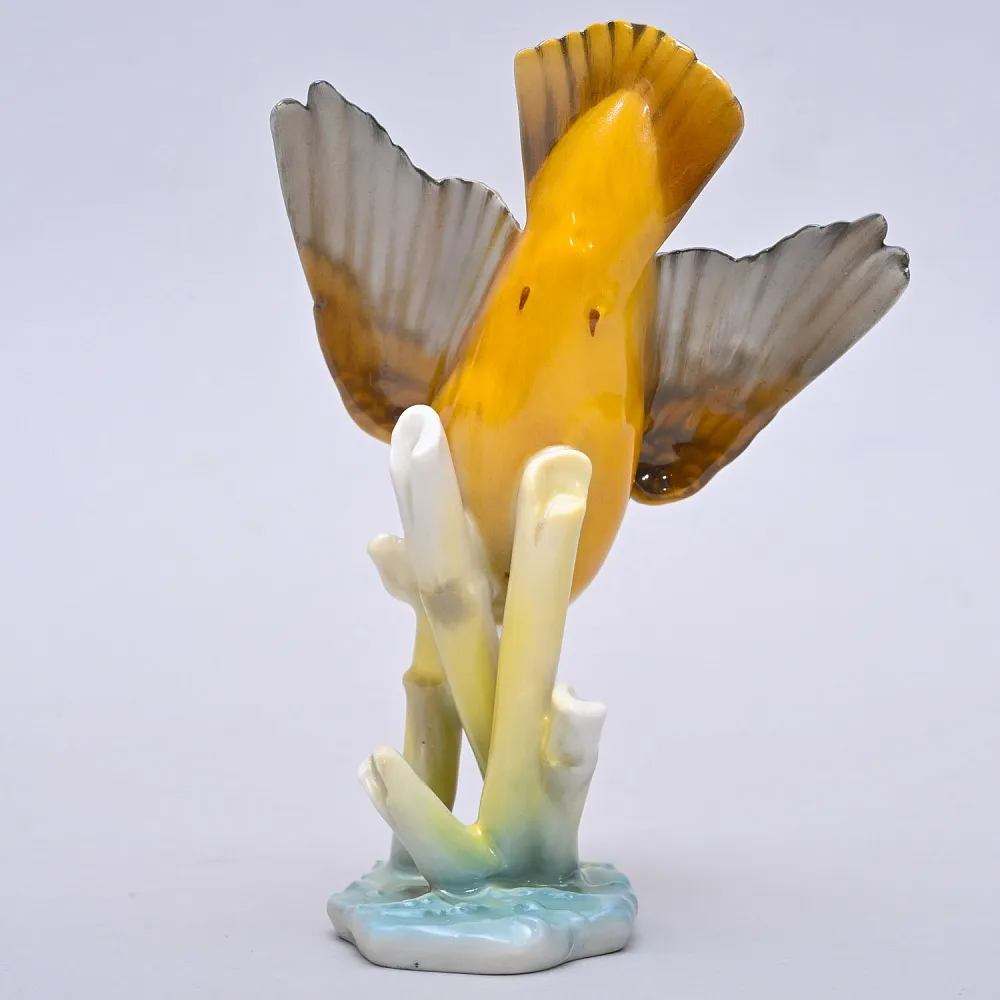 Фарфоровая Статуэтка «Птица - Зимородок», Hutschenreuther Германия, вторая половина ХХ века.