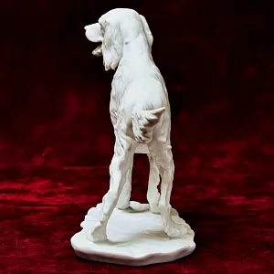 Бисквитный Фарфор Коллекционная Статуэтка «Собака - СЕТТЕР»,  Kaiser Германия - 1979 г.